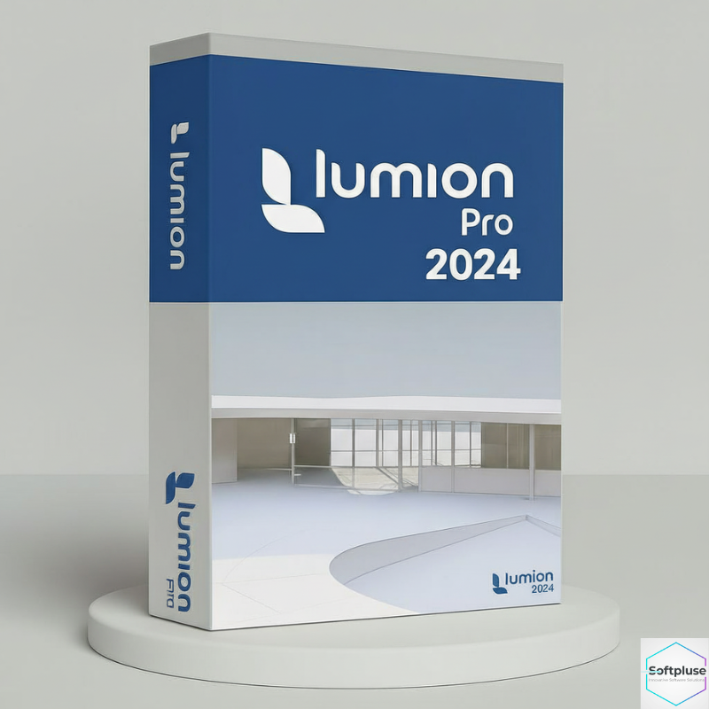 Lumion Pro 2024 software packaging on a gray background
